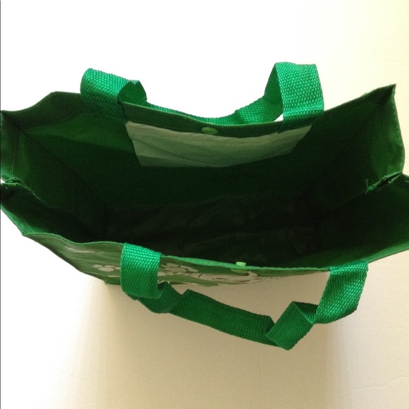 💚 Vintage Disney Dalmatians Nylon Tote Lunch bag, Tote Bag, Green Carry-on - Picture 2 of 6